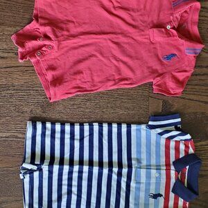 Polo One-Piece Romper Lot – Striped & Solid Baby Boy Outfit – Soft Cotton Short